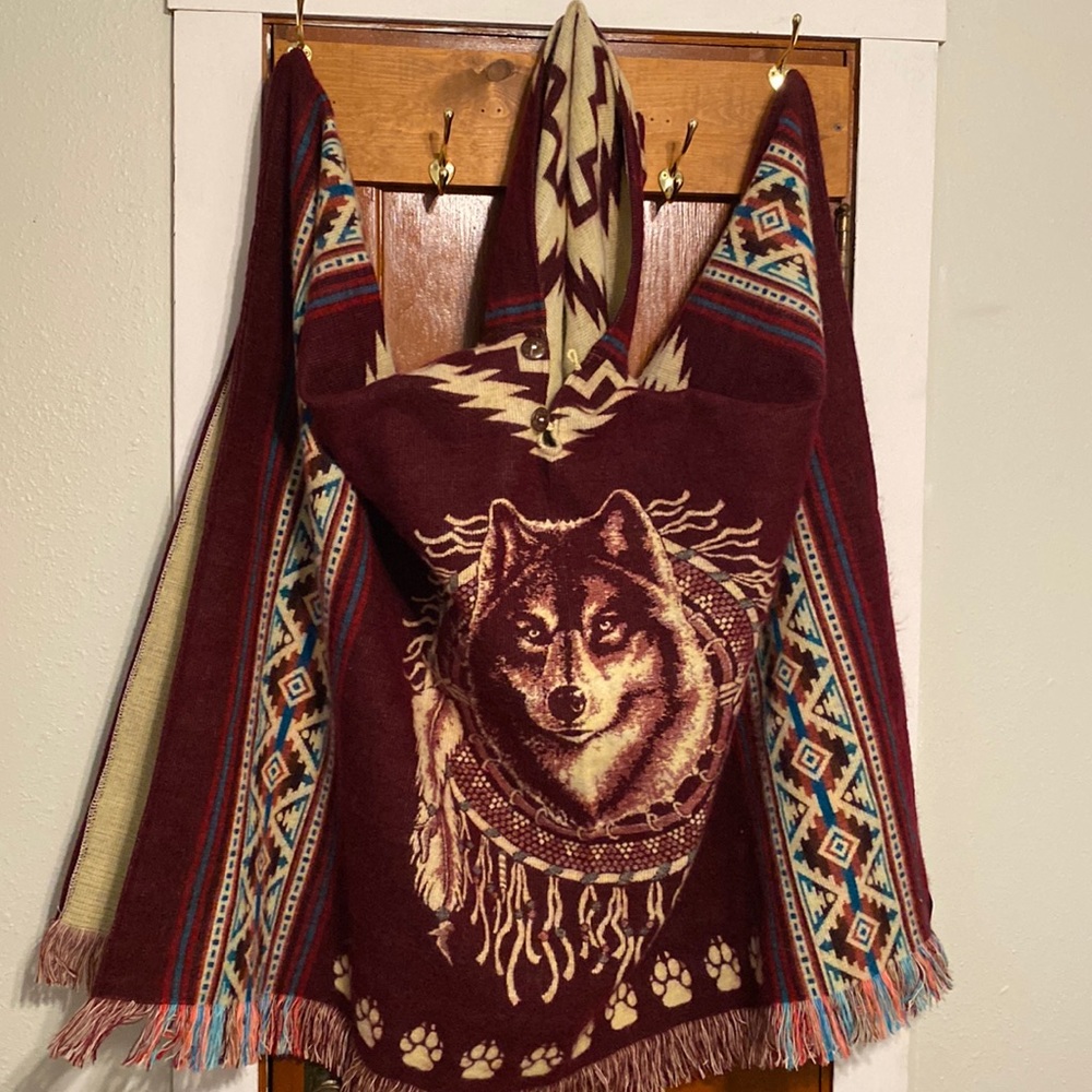 Brand new craft poncho